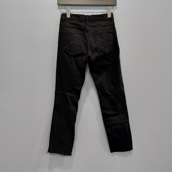 Oak and Fort Black Cropped Jeans - Picture 4 of 6
